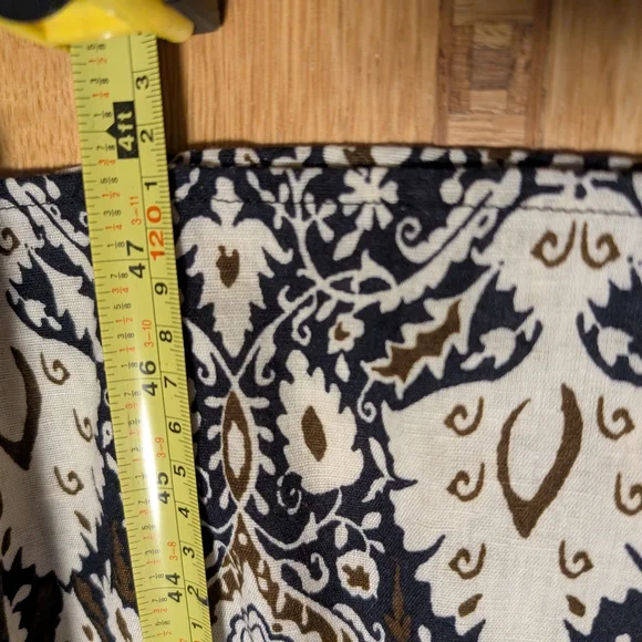 Zara Cotton/Linen Maxi Dress,S - Picture 7 of 9